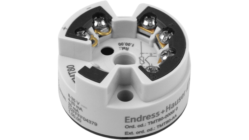 آموزش ترانسمیتر دما برند E + H مدل TMT80